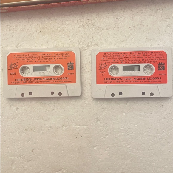 Children's Living Spanish Language picture dictionary illustrated lesson book - Picture 5 of 15